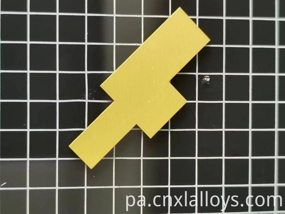 W Cu Alloy Gold Plated Parts7